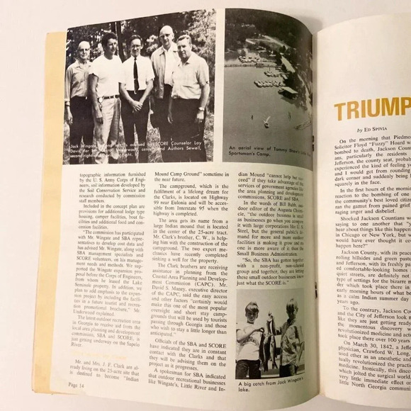 Vintage 70s Georgia Department of Industry and Trade Progress Brochure Booklet - Picture 7 of 12